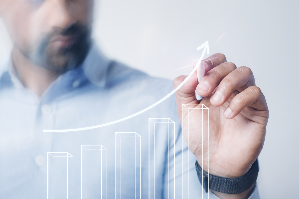 crescimento de empresas / imagem: Freepik