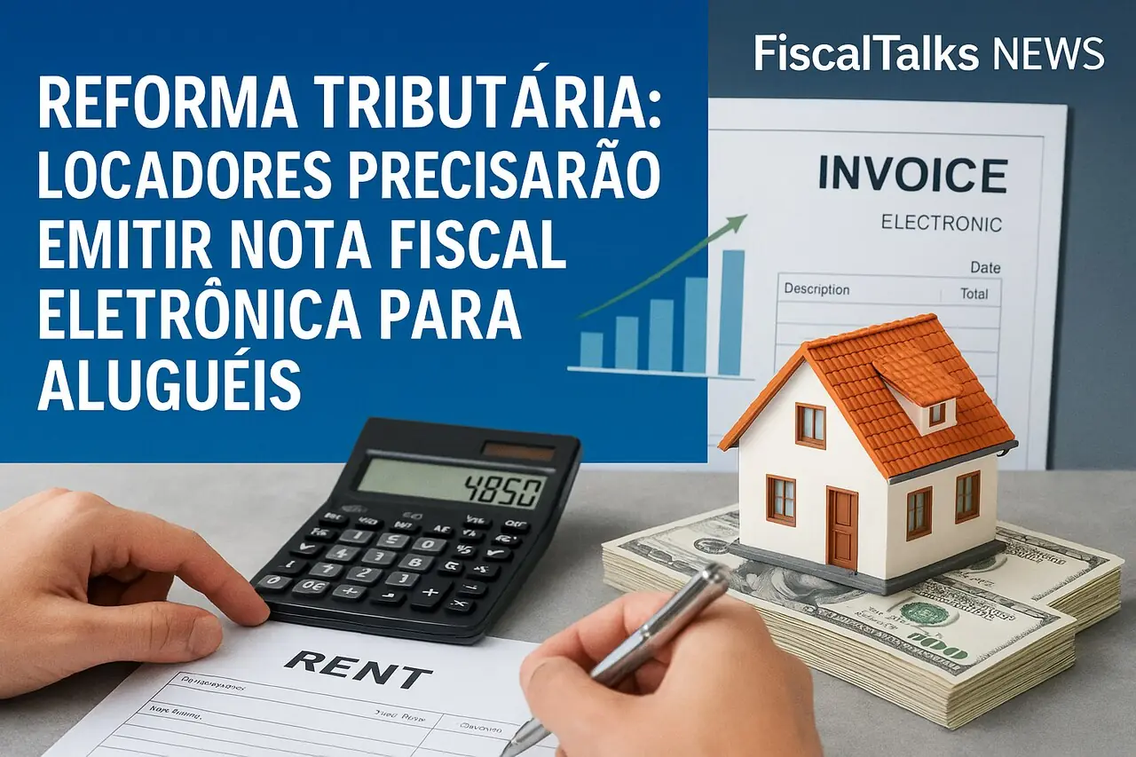 Reforma Tributária: Locadores Precisarão Emitir Nota Fiscal Eletrônica para Aluguéis